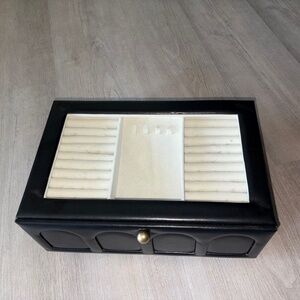 Multi-functional Velvet Lined Double Drawer Jewelry Organizer (2 available)